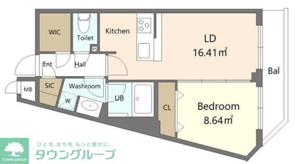 Alivis新江古田の物件間取画像